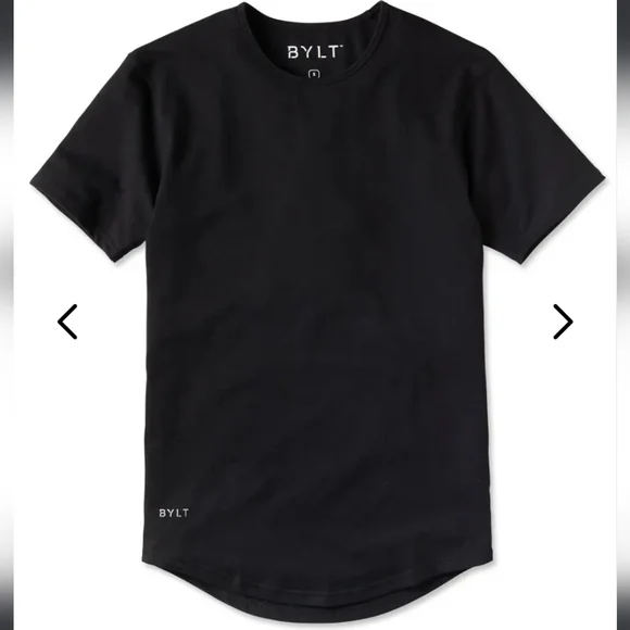 BYLT Basics Black Short Sleeve Tee - Picture 2 of 3